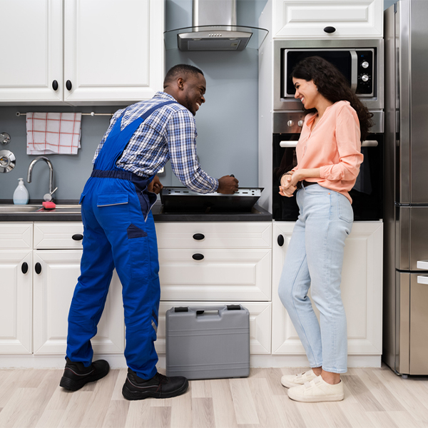 what kind of warranty do you offer on your cooktop repair services in Red Willow County